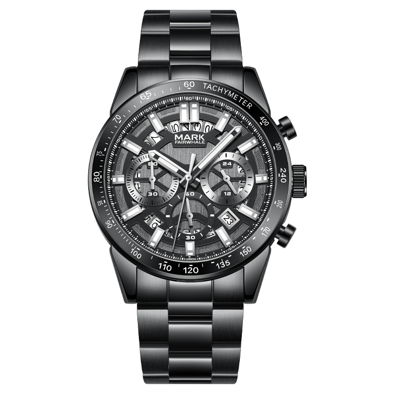 MARK-FW-5880 Professional Men’s Watch – Luxury Chronograph-With Free Box
