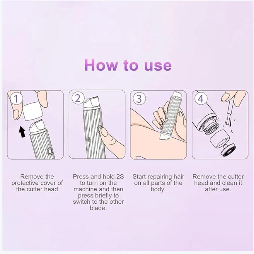 Double Head Electric Shaver