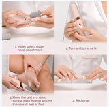 Electric Pedicure Foot File Callus Remover