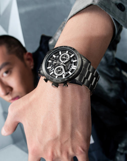 MARK-FW-5880 Professional Men’s Watch – Luxury Chronograph-With Free Box