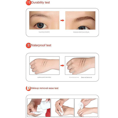 Waterproof 4-Prong Eyebrow Contour Pen – Microblading Precision